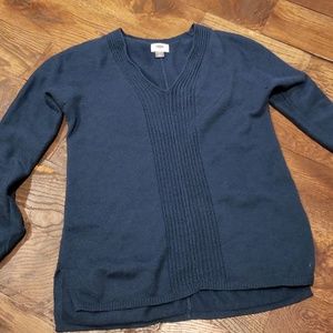 Peacock v neck sweater